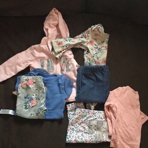 Carters floral print bundle
